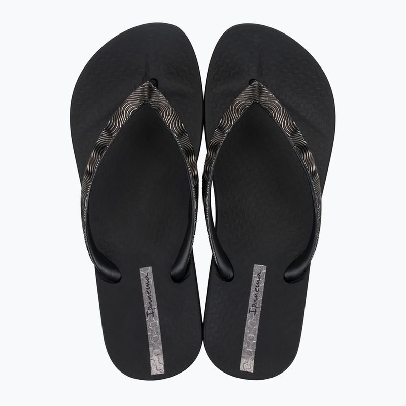 Șlapi pentru femei Ipanema Mesh IX black/black/dark grey 2