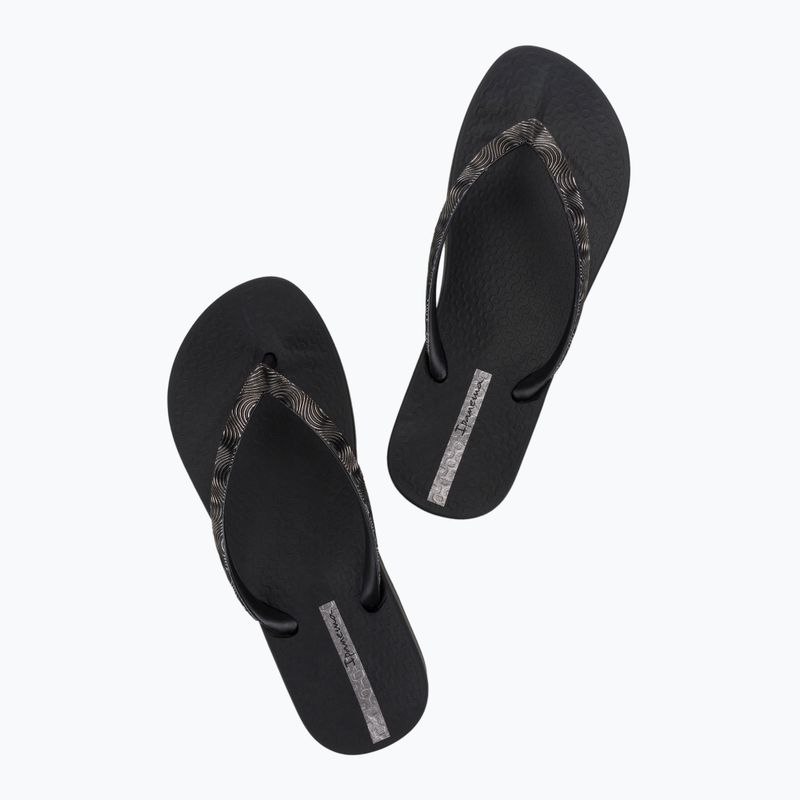 Șlapi pentru femei Ipanema Mesh IX black/black/dark grey 3