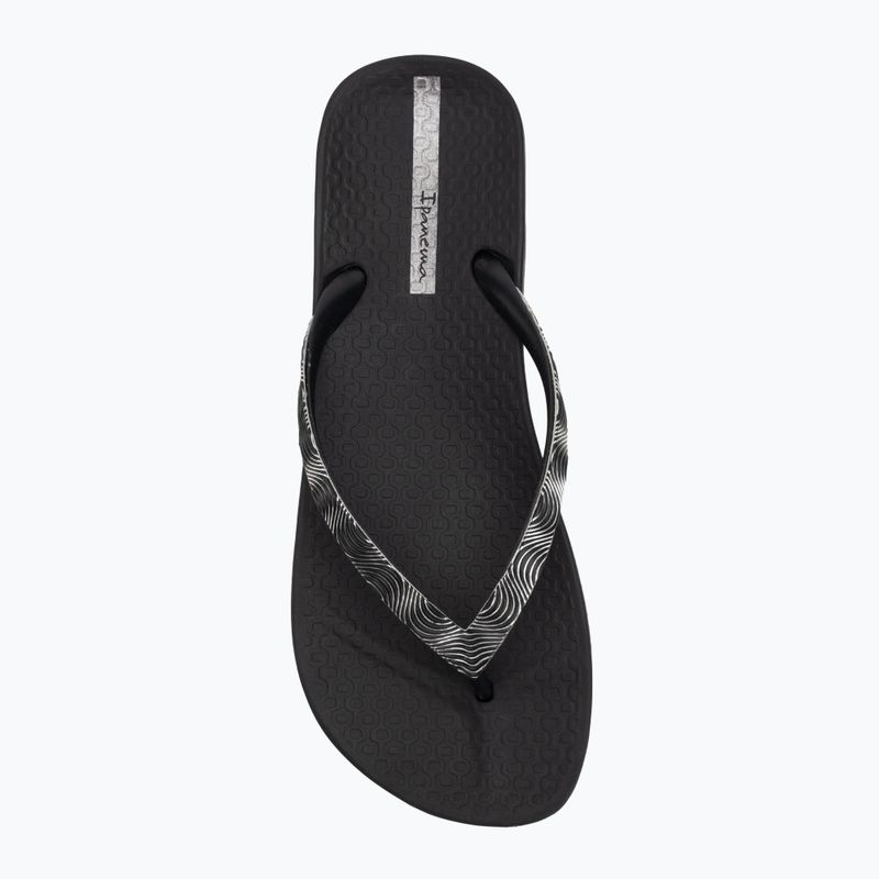 Șlapi pentru femei Ipanema Mesh IX black/black/dark grey 5