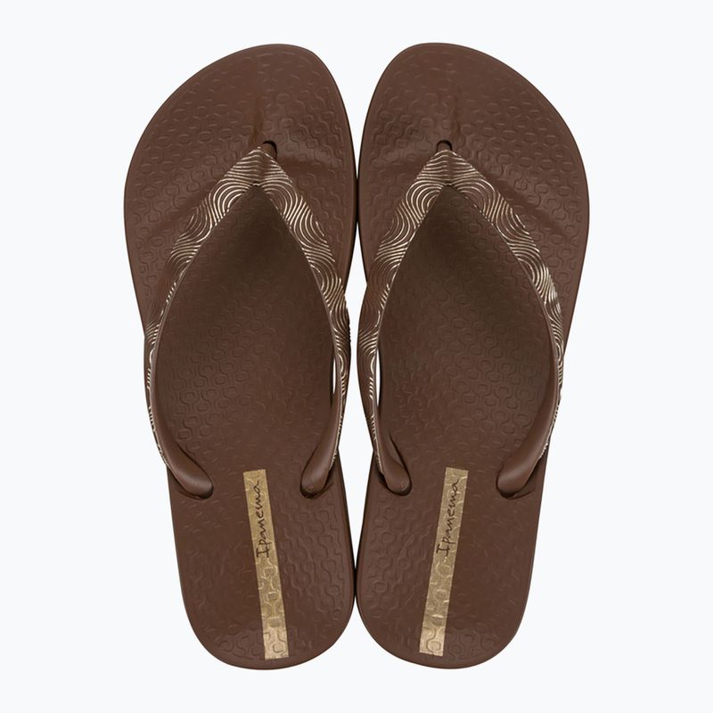 Șlapi pentru femei Ipanema Mesh IX brown/brown/Gold 2