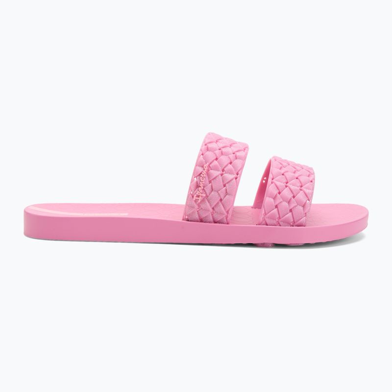 Papuci pentru femei Ipanema Renda II pink/pink/glitter pink 2