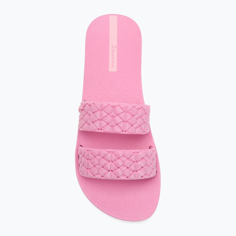 Papuci pentru femei Ipanema Renda II pink/pink/glitter pink 5