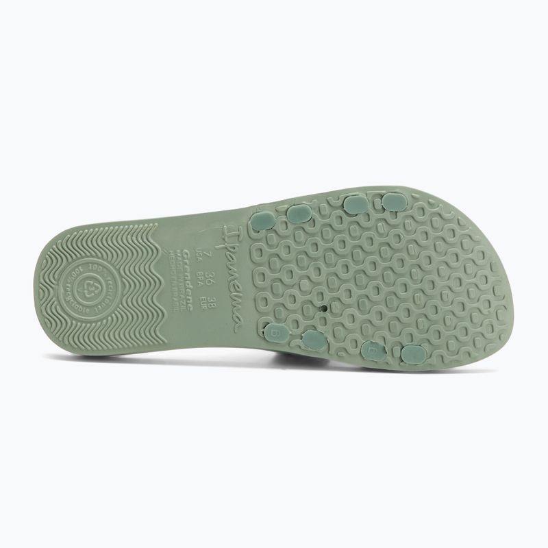 Papuci pentru femei Ipanema Renda II green/green/glitter green 4