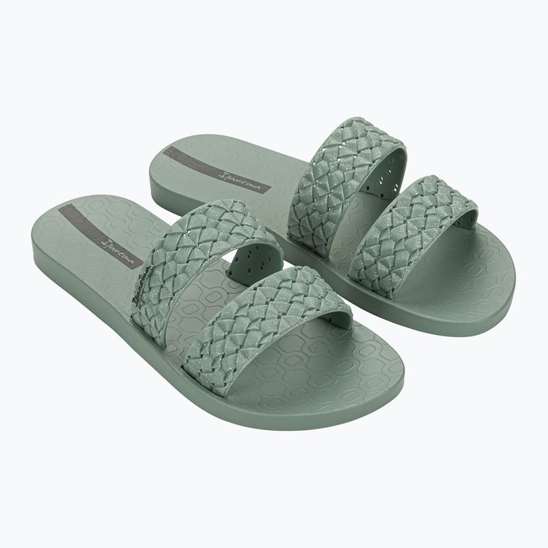 Papuci pentru femei Ipanema Renda II green/green/glitter green