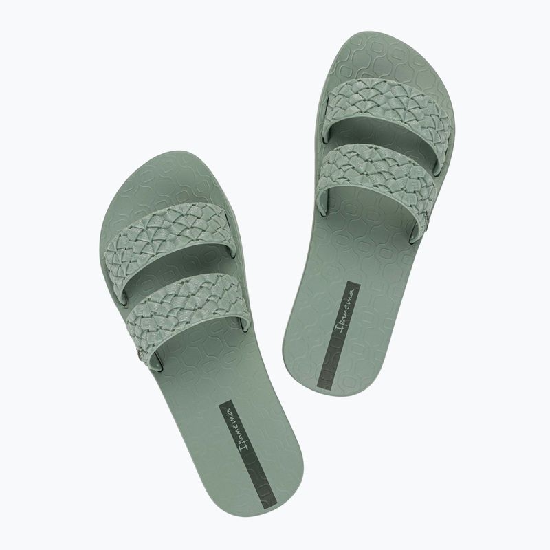 Papuci pentru femei Ipanema Renda II green/green/glitter green 3