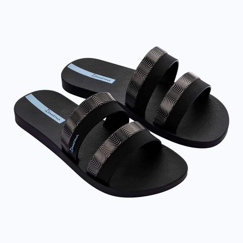 Papuci pentru femei Ipanema Mesh Slide black/blue
