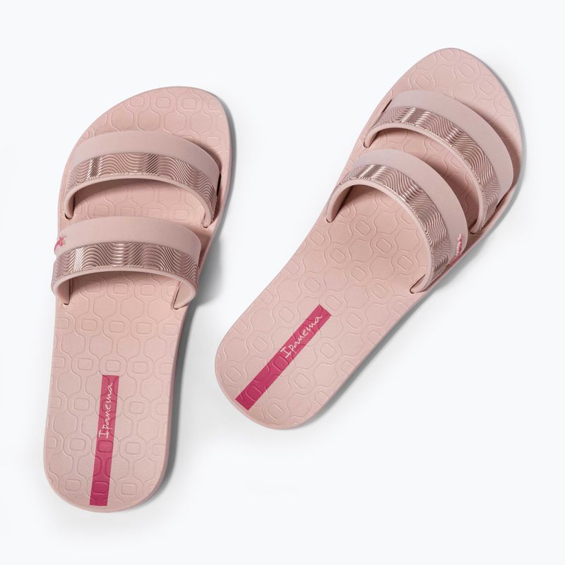 Papuci pentru femei Ipanema Mesh Slide pink/pink/rose 3