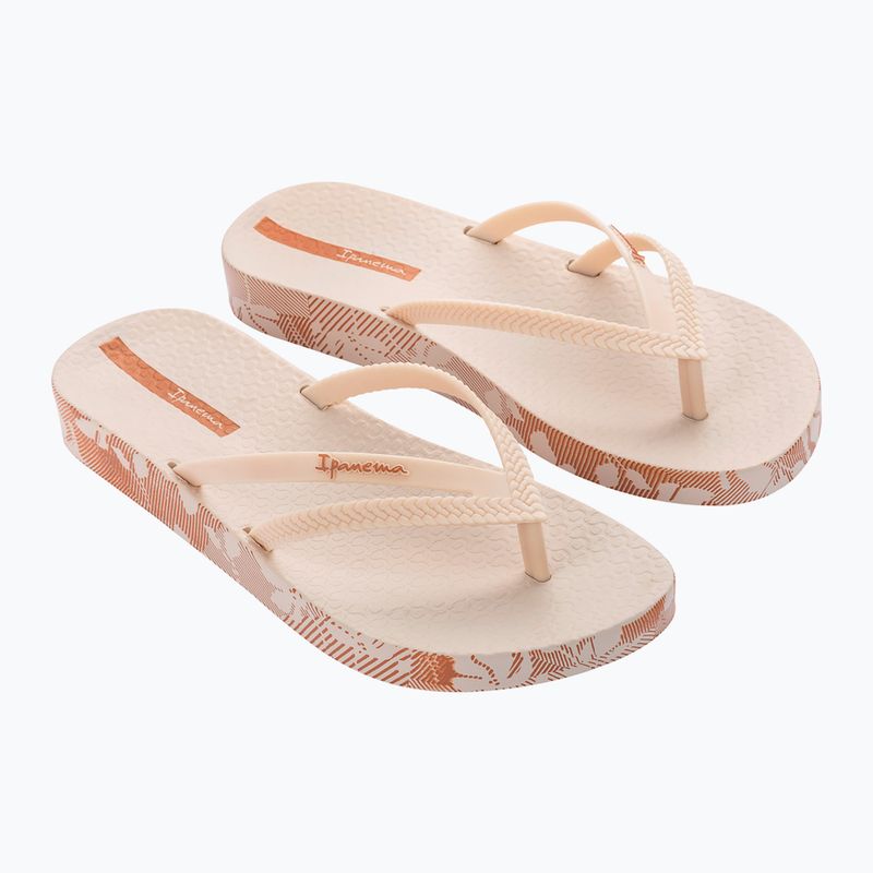 Flip flops pentru femei Ipanema Bossa Soft V bej/bej deschis