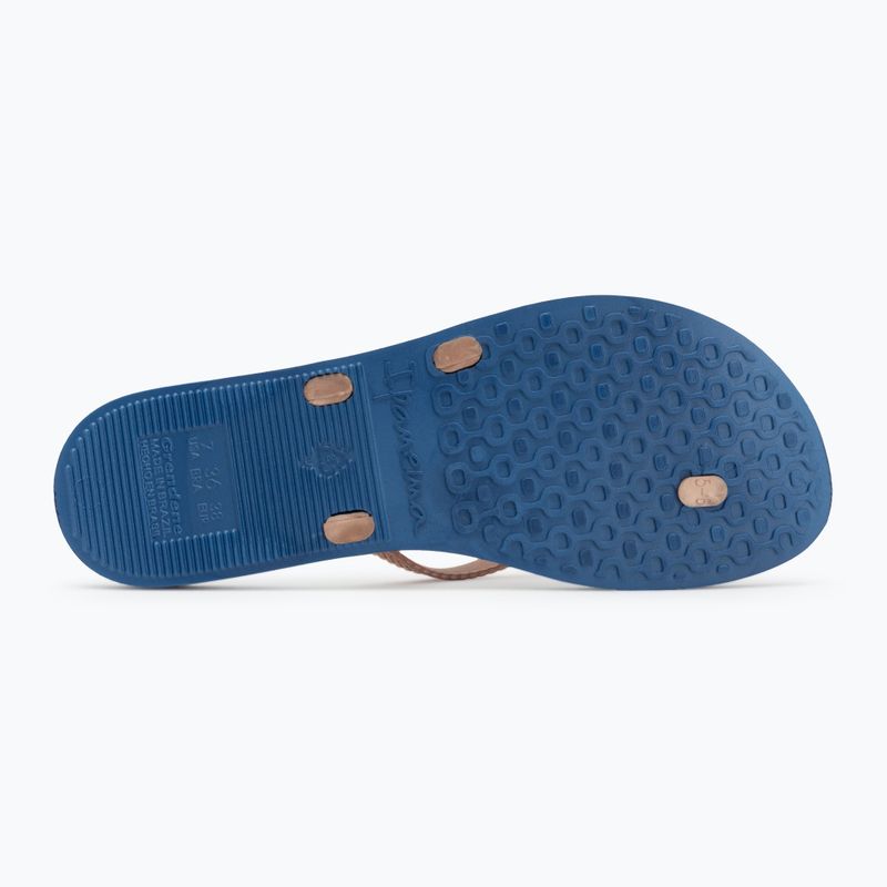 Papuci pentru femei  Ipanema Bossa blue/metallic pink 4