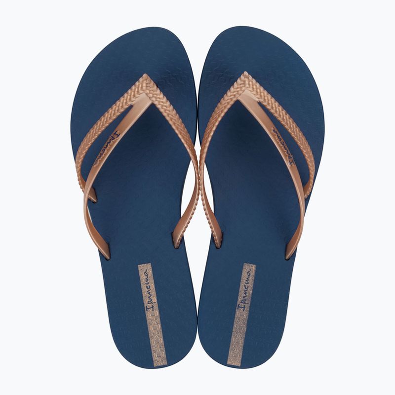 Papuci pentru femei  Ipanema Bossa blue/metallic pink 2