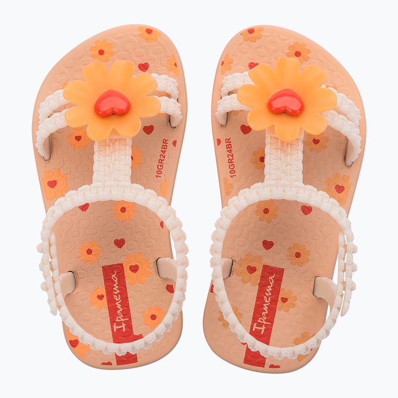 Sandale Ipanema Daisy Baby bej/bej/portocaliu 2