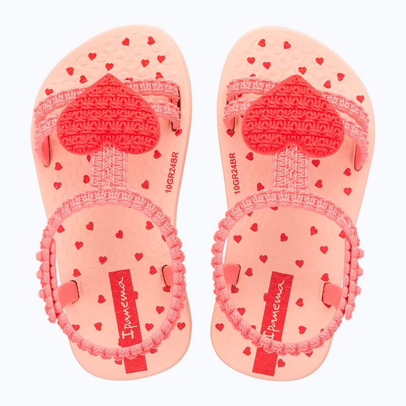 Sandale pentru copii Ipanema My First Baby beige/pink/red 2