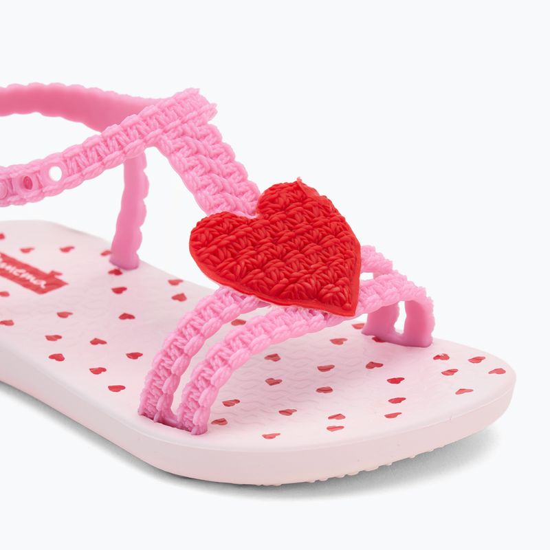 Sandale pentru copii Ipanema My First Baby pink/pink/red 7