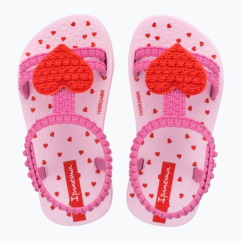 Sandale pentru copii Ipanema My First Baby pink/pink/red 2