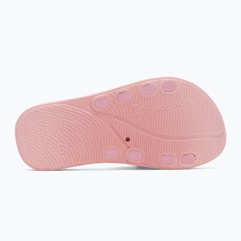 Papuci pentru copii Ipanema Street Kids pink/light pink 4