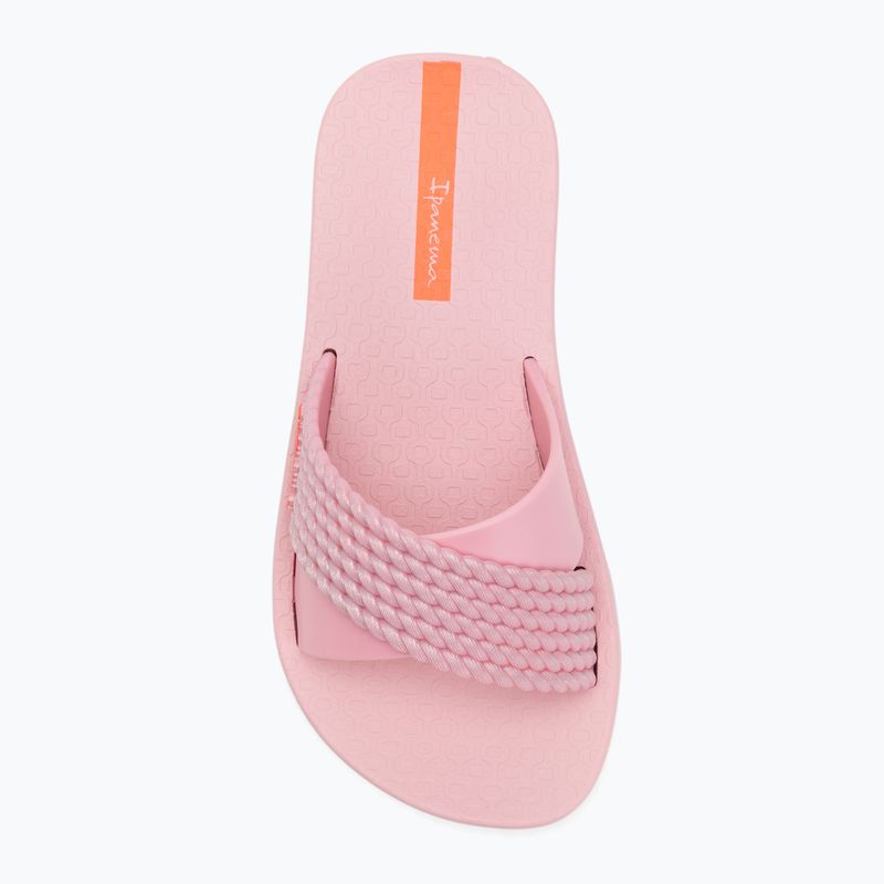 Papuci pentru copii Ipanema Street Kids pink/light pink 5