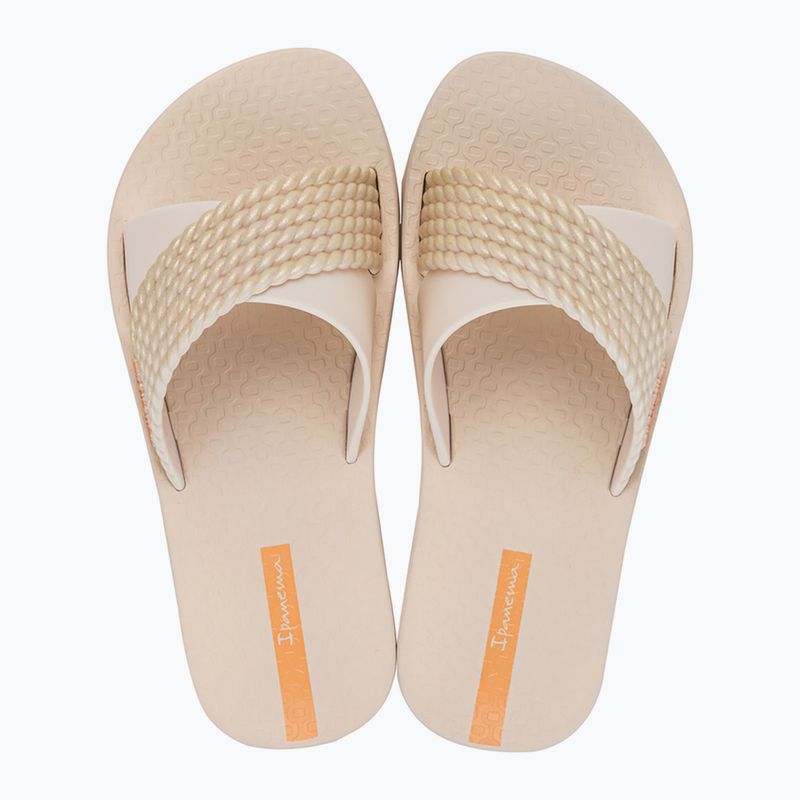 Flip-flops Ipanema Street Kids bej/bej/portocaliu 2