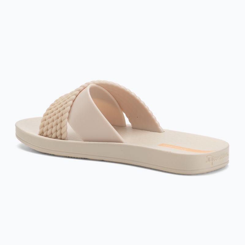 Papuci pentru copii Ipanema Street Kids beige/beige/orange 3