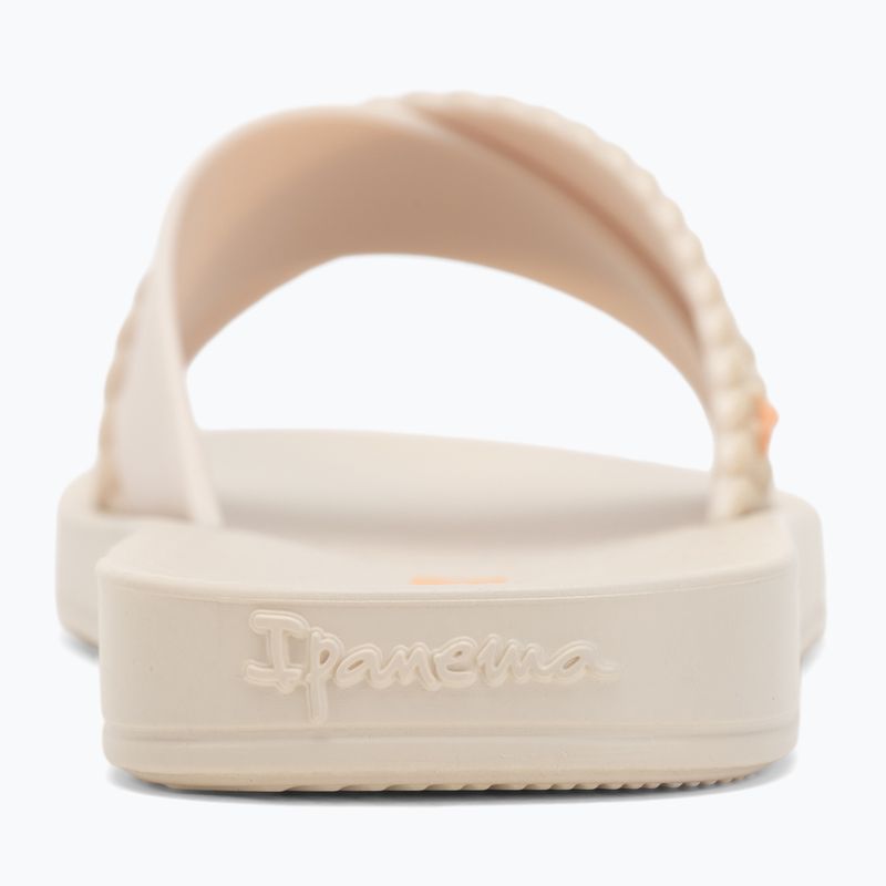Papuci pentru copii Ipanema Street Kids beige/beige/orange 6