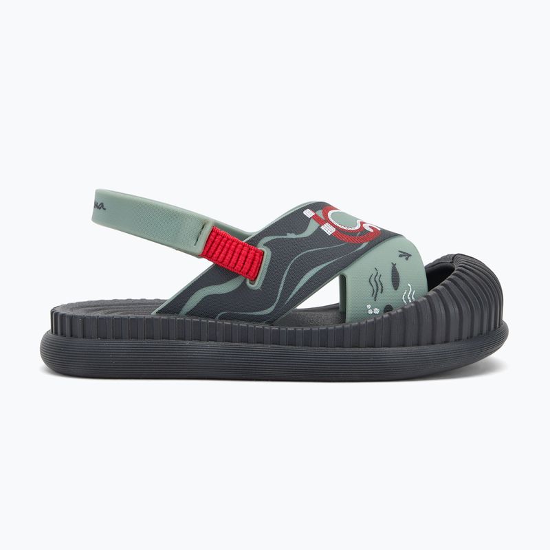 Sandale pentru copii Ipanema Fun Sea Baby grey/green 2