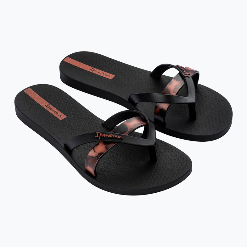 Șlapi pentru femei Ipanema Kirei Chic black/brown tile