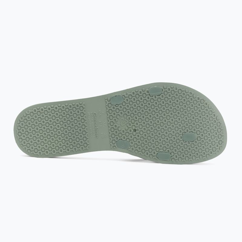 Șlapi pentru femei Ipanema Kirei Chic green 4