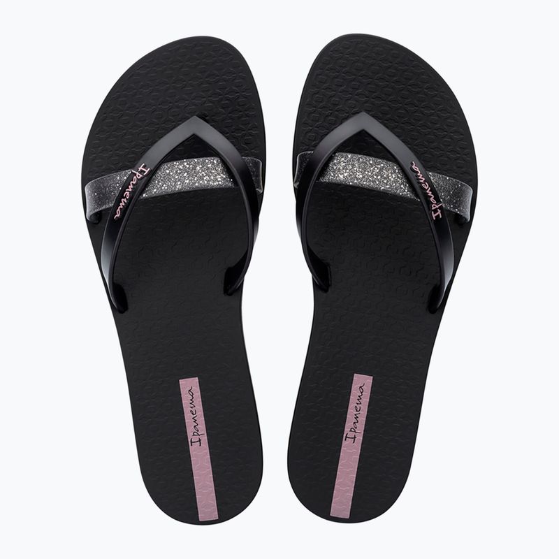 Șlapi pentru femei Ipanema Kirei Chic black/glitter/purple 2