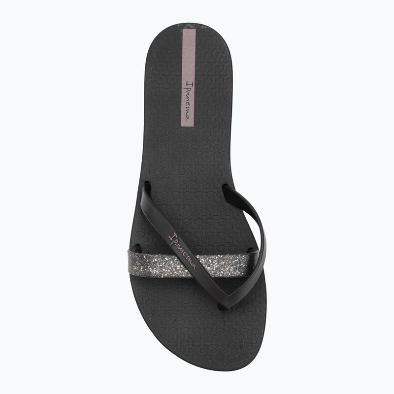 Șlapi pentru femei Ipanema Kirei Chic black/glitter/purple 5