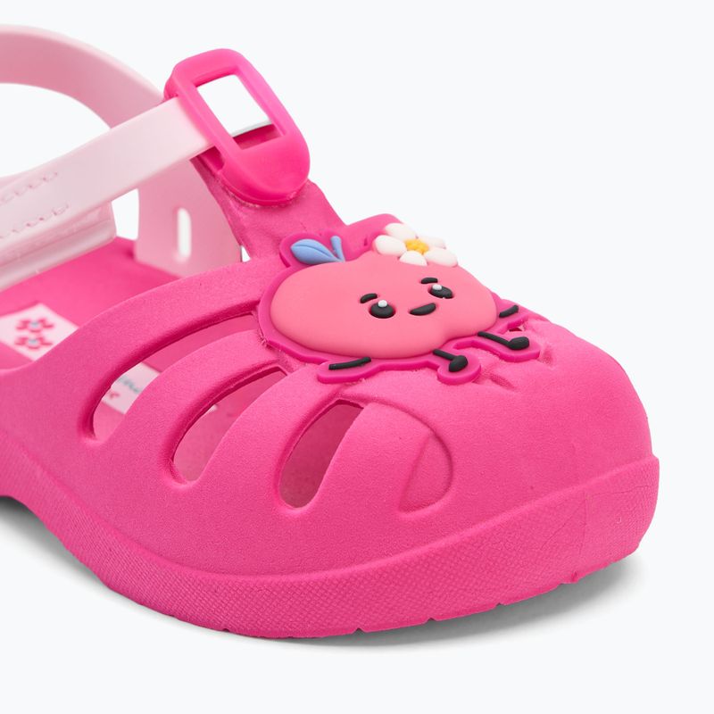 Sandale pentru copii Ipanema Summer XIV Baby dark pink/light pink 7
