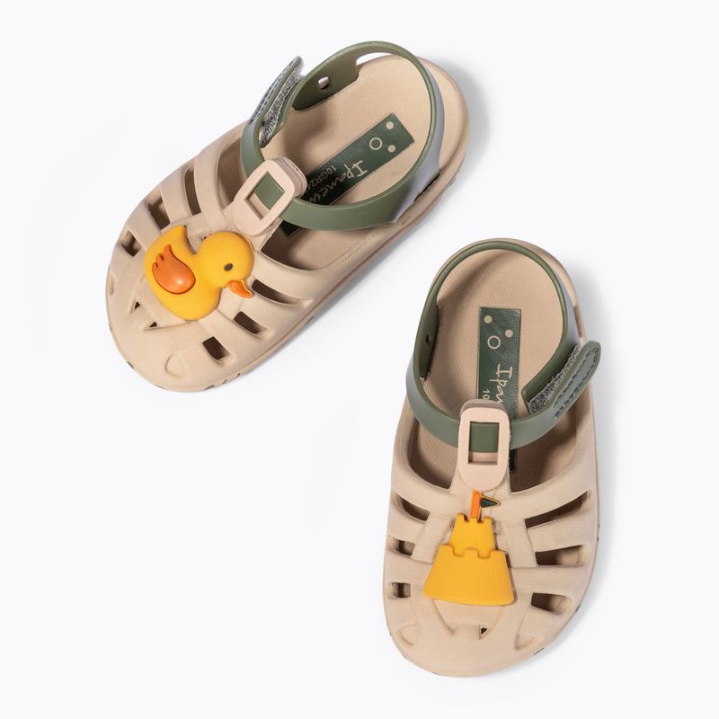 Sandale Ipanema Summer XV Baby bej deschis/verde/galben 3
