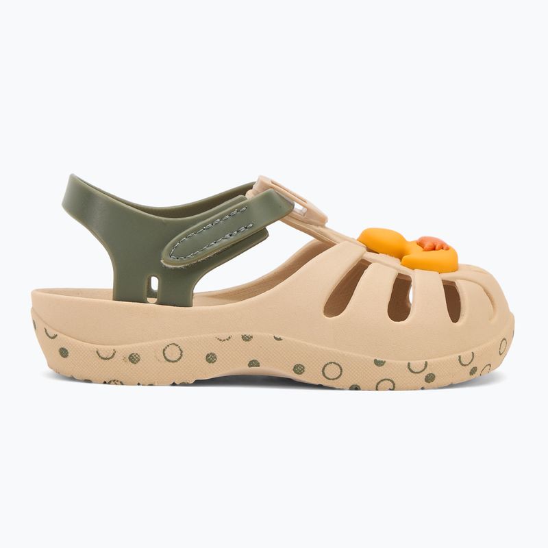 Sandale pentru copii Ipanema Summer XV Baby light beige/green/yellow 2