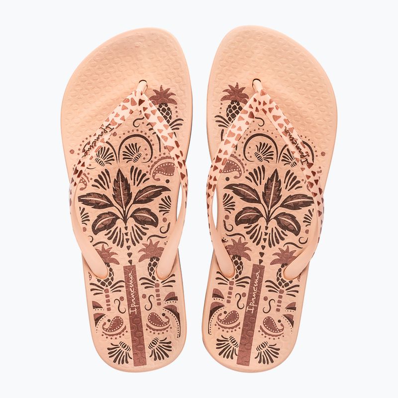 Șlapi pentru femei Ipanema Anat Nature VIII beige/beige/brown 2
