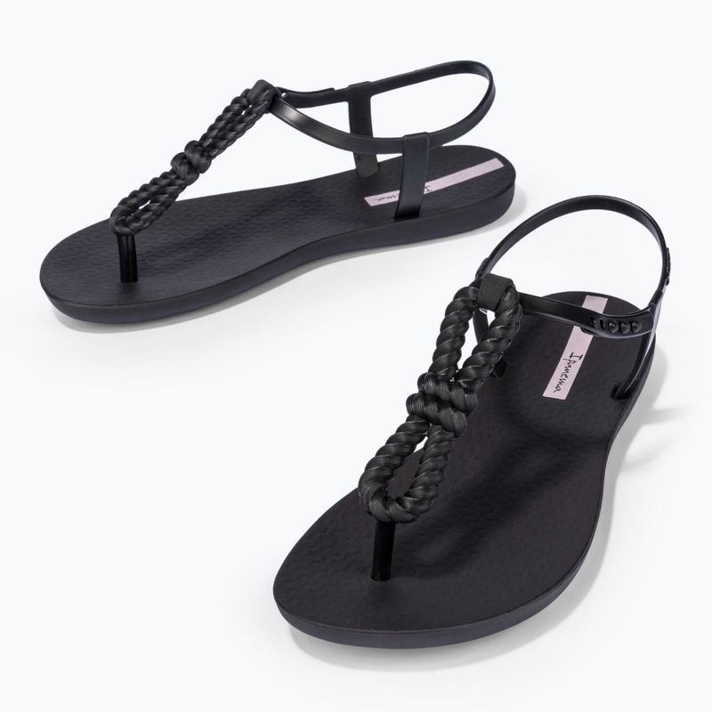 Ipanema Class Infinity negru/negru/lila sandale pentru femei 3