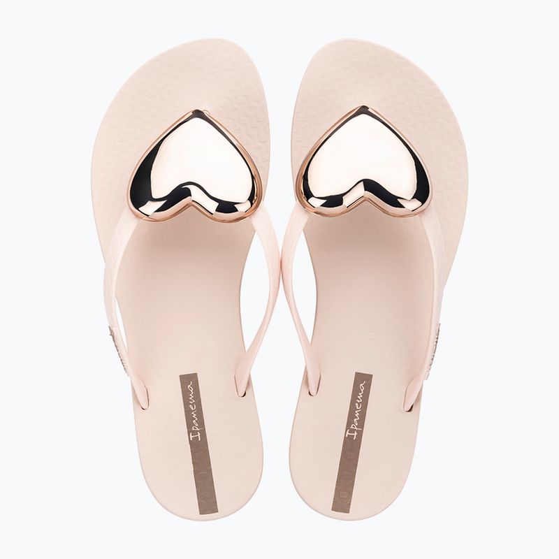 Șlapi pentru femei Ipanema Maxi Fashion beige/gold 2