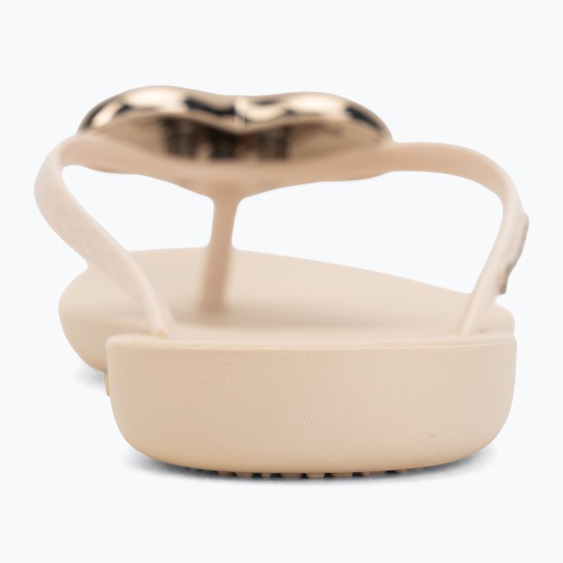 Șlapi pentru femei Ipanema Maxi Fashion beige/gold 6