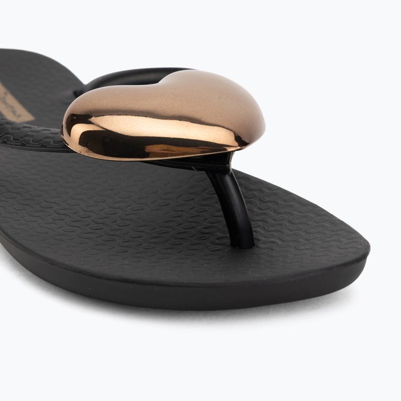 Șlapi pentru femei Ipanema Maxi Fashion black/bronze 7