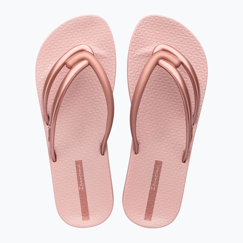 Șlapi pentru femei Ipanema Comfy pink/metallic pink 2