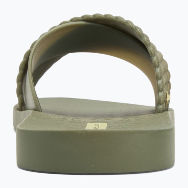 Papuci pentru femei Ipanema Street II dark green /green 6