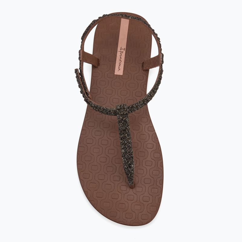 Sandale pentru femei Ipanema Class Brilha brown/glitter brown 5