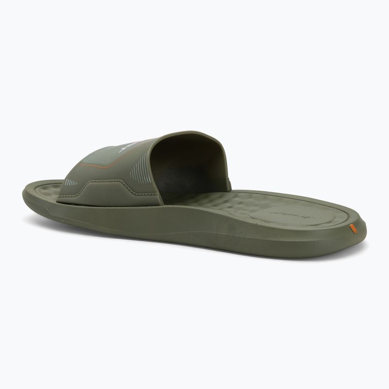 Papuci pentru bărbați RIDER Step Slide green/green/white 3