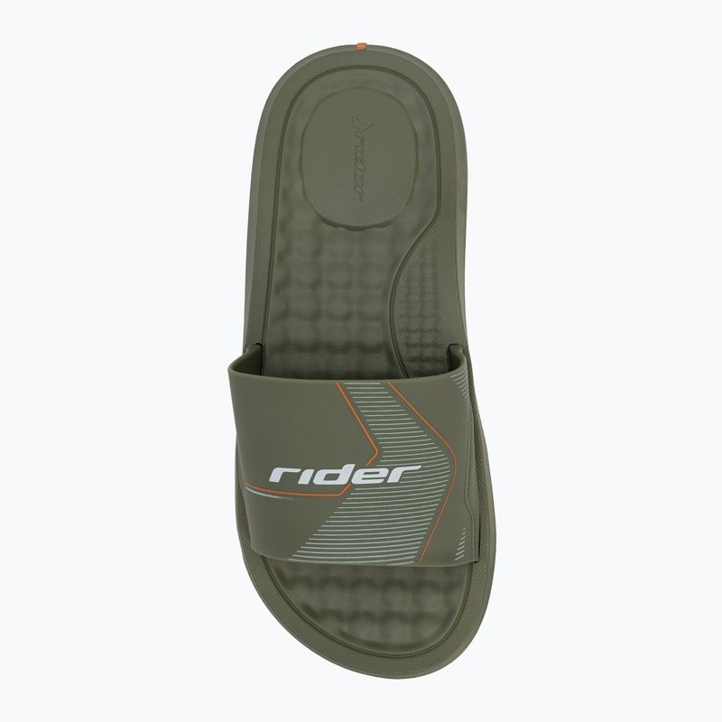 Papuci pentru bărbați RIDER Step Slide green/green/white 5