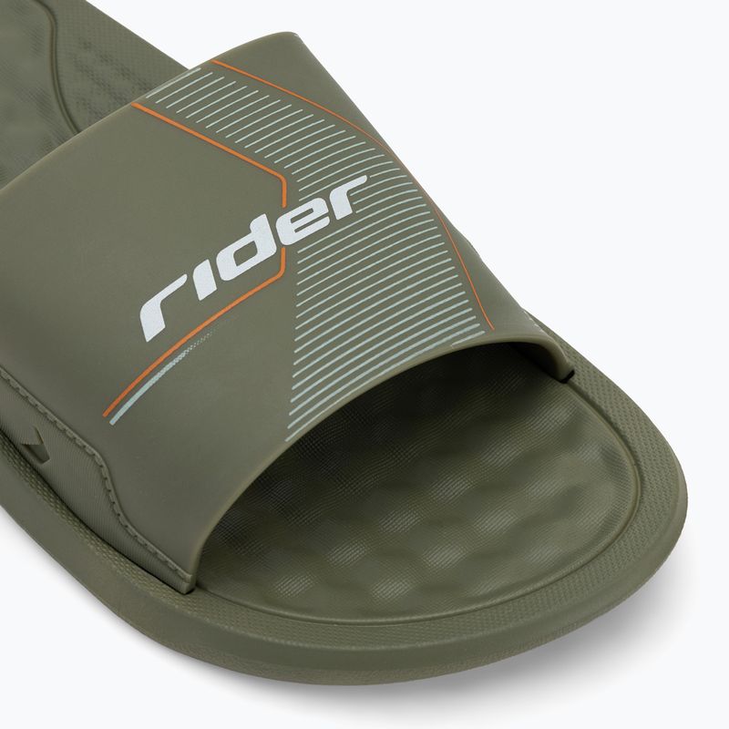 Papuci pentru bărbați RIDER Step Slide green/green/white 7