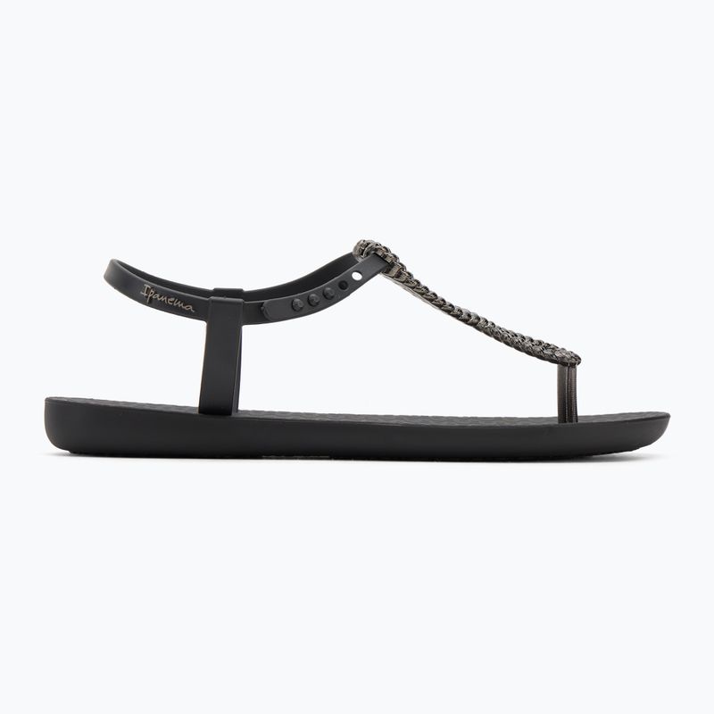 Sandale pentru femei Ipanema Class Twist black/dark grey 2
