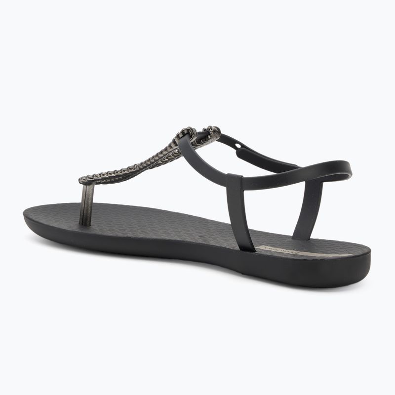 Sandale pentru femei Ipanema Class Twist black/dark grey 3