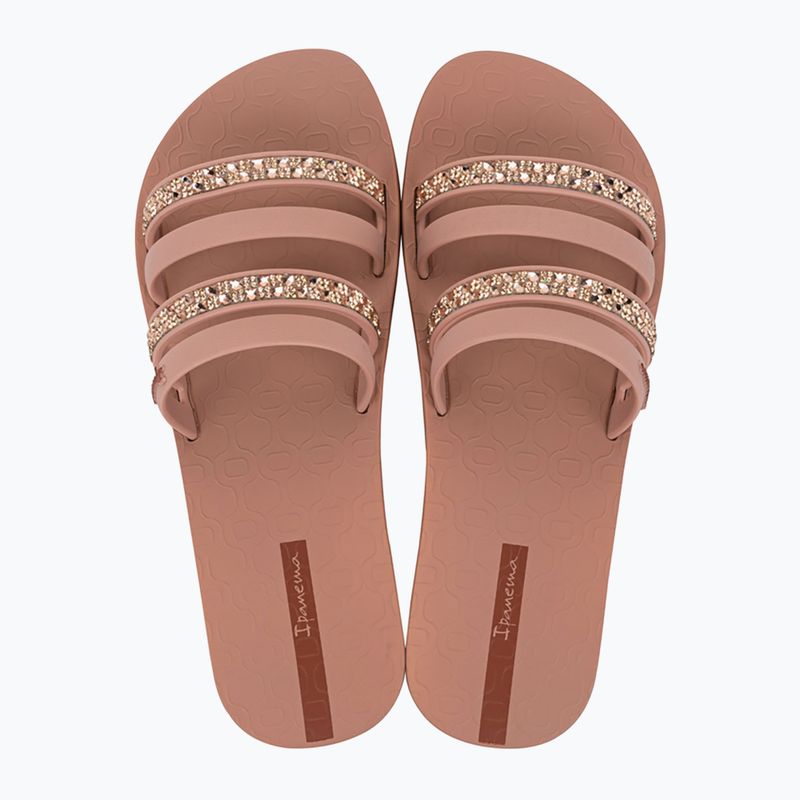 Ipanema Chic Slide roz/tile maro flip-flops pentru femei 2