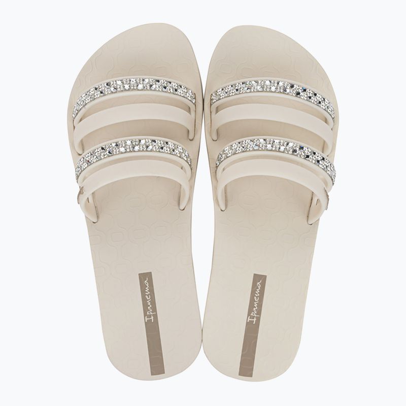 Ipanema Chic Slide bej/bej flip-flops pentru femei 2