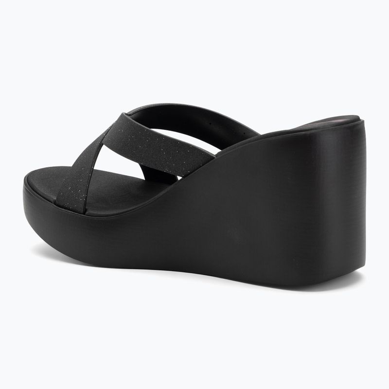 Papuci pentru femei Ipanema High Fashion II Slide black/glitter black/lilac 3