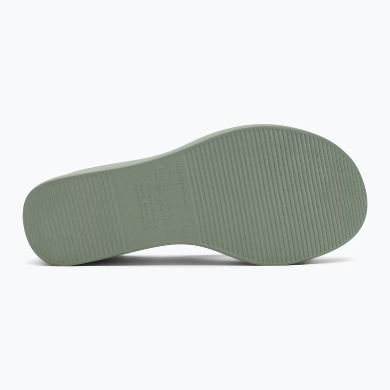 Papuci pentru femei Ipanema High Fashion II Slide green/glitter green/grey 4