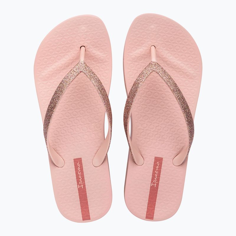Flip flop-uri pentru femei Ipanema Mesh Chic Plat roz/glitter roz 2