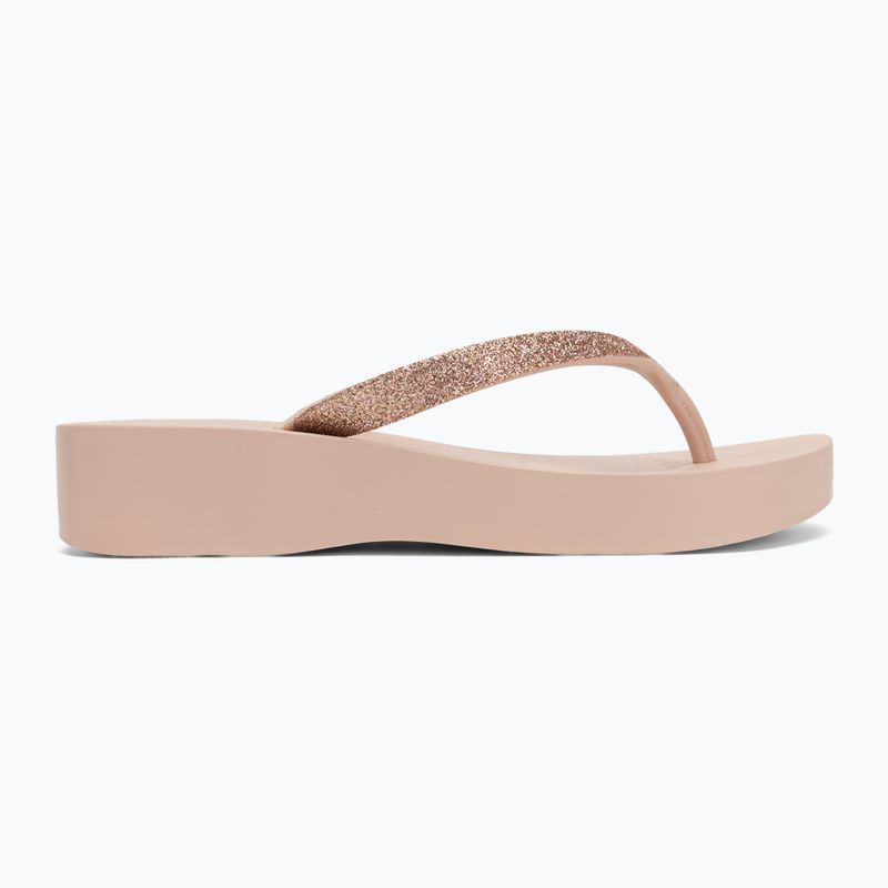 Șlapi pentru femei Ipanema Mesh Chic Plat pink/glitter pink 2